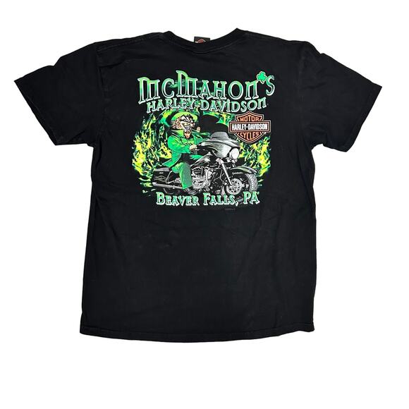 Copied - Rare VTG Leprechaun Harley Tee (Pocket) - Picture 2 of 4